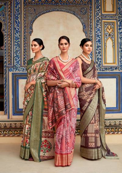 SAARIA SILK BY RAJPATH PRINTED SAREE WHOLESALER IN SURAT